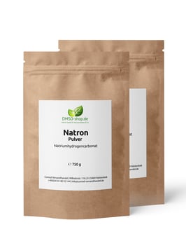 2 x 750g Natron - Natriumhydrogencarbonat