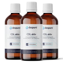 CDL Chlordioxid Fertiglösung 0,3 % | 3 x 100 ml | Sparset