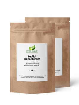 2 x 500 g Zeolith-Klinoptilolith