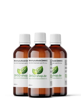 3 x 100 ml DMSO 99,9% nach Ph. Eur.