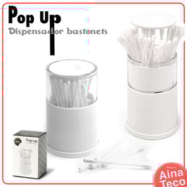 Dispensador Bastonets Cotó, POP-UP by Balvi.