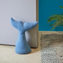 Aguanta Portes. “Dolphin Tail!”. Color blau.