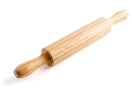 Aprimadora 40 cm. Fusta de Pi. (Rodillo,Rolling Pin)