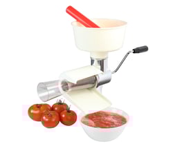 Maxton, màquina passar tomàtigues. //Tomatera Maxton. Marca Garhe.