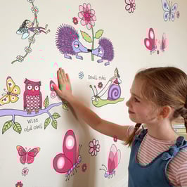 Adhesius Paret. Wall Stickers. Secret Garden by TyrrellKatz.