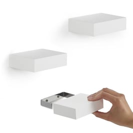 Joc 3 Estants "Showcase" by Umbra, blanc.