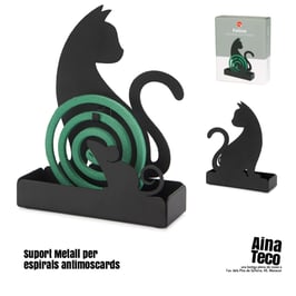 FELINE. Suport espirals anti-moscards. Model Moix.