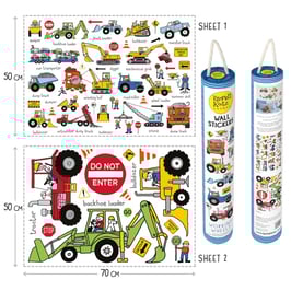 Adhesius Paret. Wall Stickers. Trucks by TyrrellKatz.