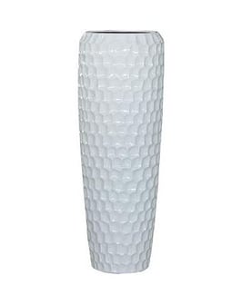 Vase weiss Hochglanz (Lieferzeit ca. 14 Tage)