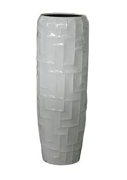 Vase weiss Hochglanz (Lieferzeit ca. 14 Tage)