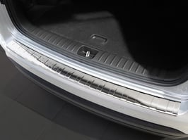 EDELSTAHL Ladekantenschutz für HYUNDAI TUCSON 3. Generation Typ TL Facelift 07/2018-09/2019