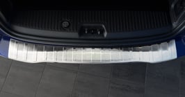 Edelstahl Ladekantenschutz für Ford Transit Courier I / Tourneo Courier II ab 06.2014