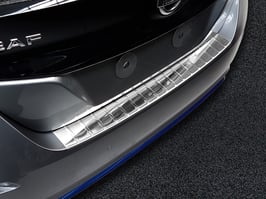 Edelstahl Ladekantenschutz für NISSAN LEAF Typ ZE1 2.Generation ab Bj. 06/2017