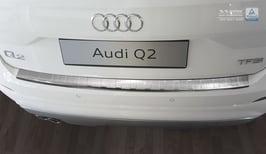 Edelstahl Ladekantenschutz  für AUDI Q2 ab 07/2016-08/2020