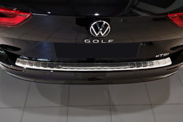 Edelstahl Ladekantenschutz für VW GOLF 8 Variant  (Kombi) ab Bj. 09/2020