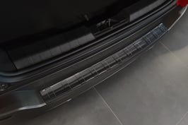 EDELSTAHL LADEKANTENSCHUTZ graphit schwarz für JEEP AVENGER /-EV ab. 01/2023