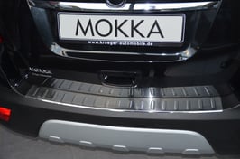 Edelstahl Ladekantenschutz für OPEL MOKKA  11/2012 - 2016