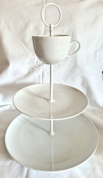 Die Schlichte mit Tasse