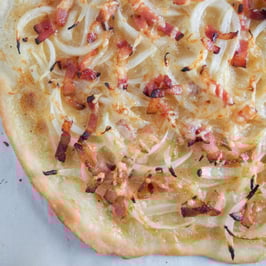 11. Tarte Flambée (Flammekueche) et garnitures