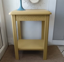 Console art déco jaune Vitamine