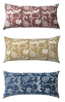 Sunflower Natural Dye Lumbar Pillows