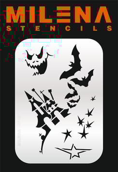 Milena Stencil Halloween 1