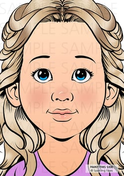 Schminkvorlage Sophia