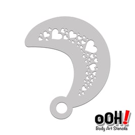 Ooh stencil W01 Herzen