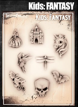 Schablone „Fantasy Kids"