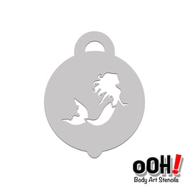 Ooh stencil P09 Meerjungfrau