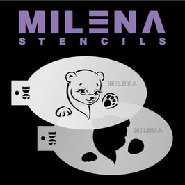 Milena Stencil D6