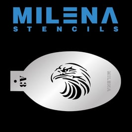 Milena Stencil A3