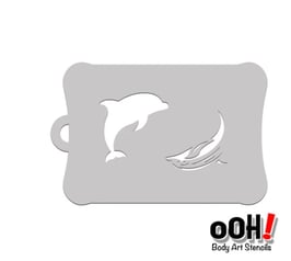 Ooh stencil T58 Delfin