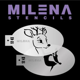 Milena Stencil D8