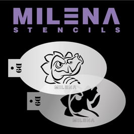 Milena Stencil D9
