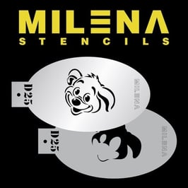 Milena Stencil D25