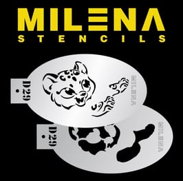 Milena Stencil D29
