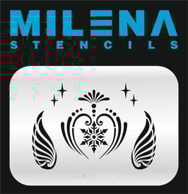 Milena Stencil Christmas 1