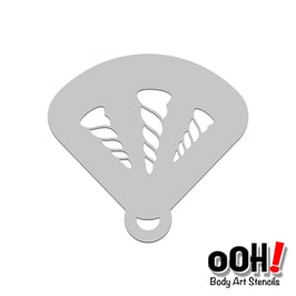 Ooh stencil M07 Einhornhorn