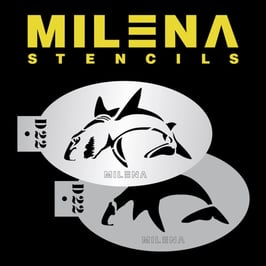 Milena Stencil D22