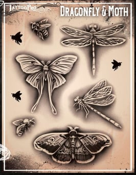 Schablone „Libelle"