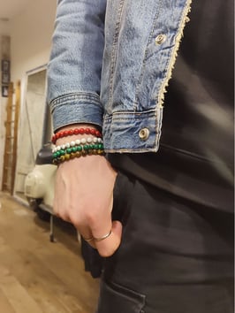 nobrand - BRACCIALE IN OSSIDIANA