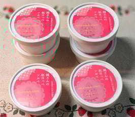 ［ギフトにも ご家庭用にも］純さんの紅ほっぺソルベ