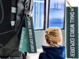 Gepäckanhänger -SMALL WORLD EXPLORER-