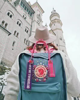 Gepäckanhänger -on the way to wonderland-