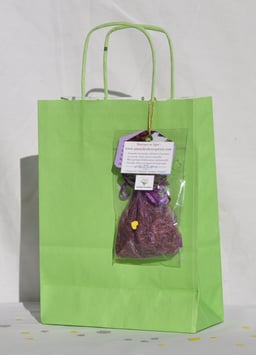 POCHE VERTE AU PARFUM D'IMMORTELLE ET LAVANDE SAUVAGES