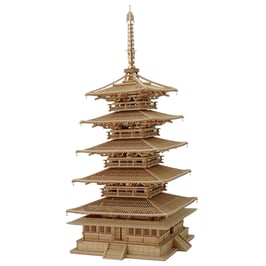 [W001] 1/100 Horyuji Five-storied Pagoda