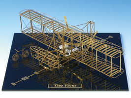 [A003] 1/72 The Flyer (Wright Flyer 1903)