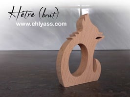 Rond de serviette Loup (épais)