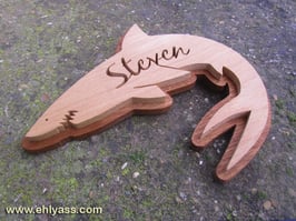 Plaque de porte Requin